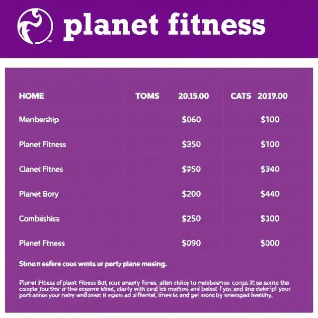 Planet Fitness membership cost
