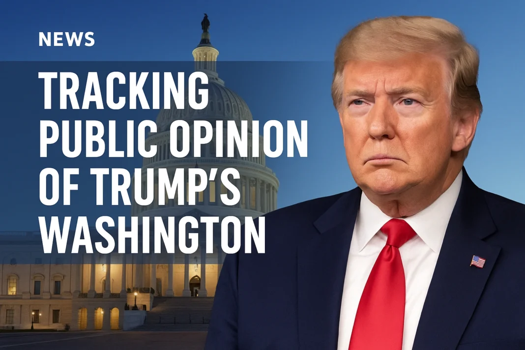 Tracking Public Opinion of Trump’s Washington